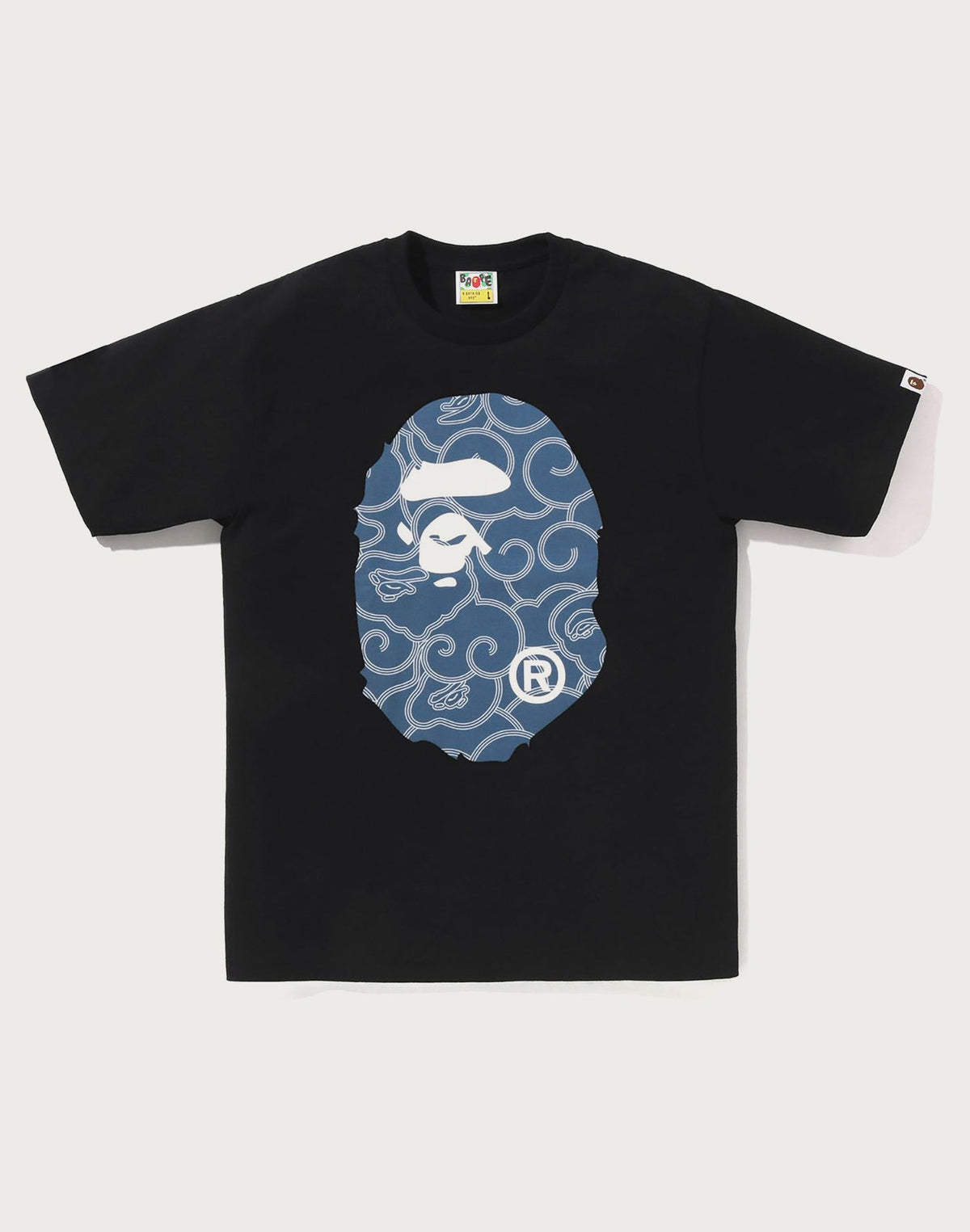 JAPANESE CLOUD CAMO BIG APE HEAD TEE MENS