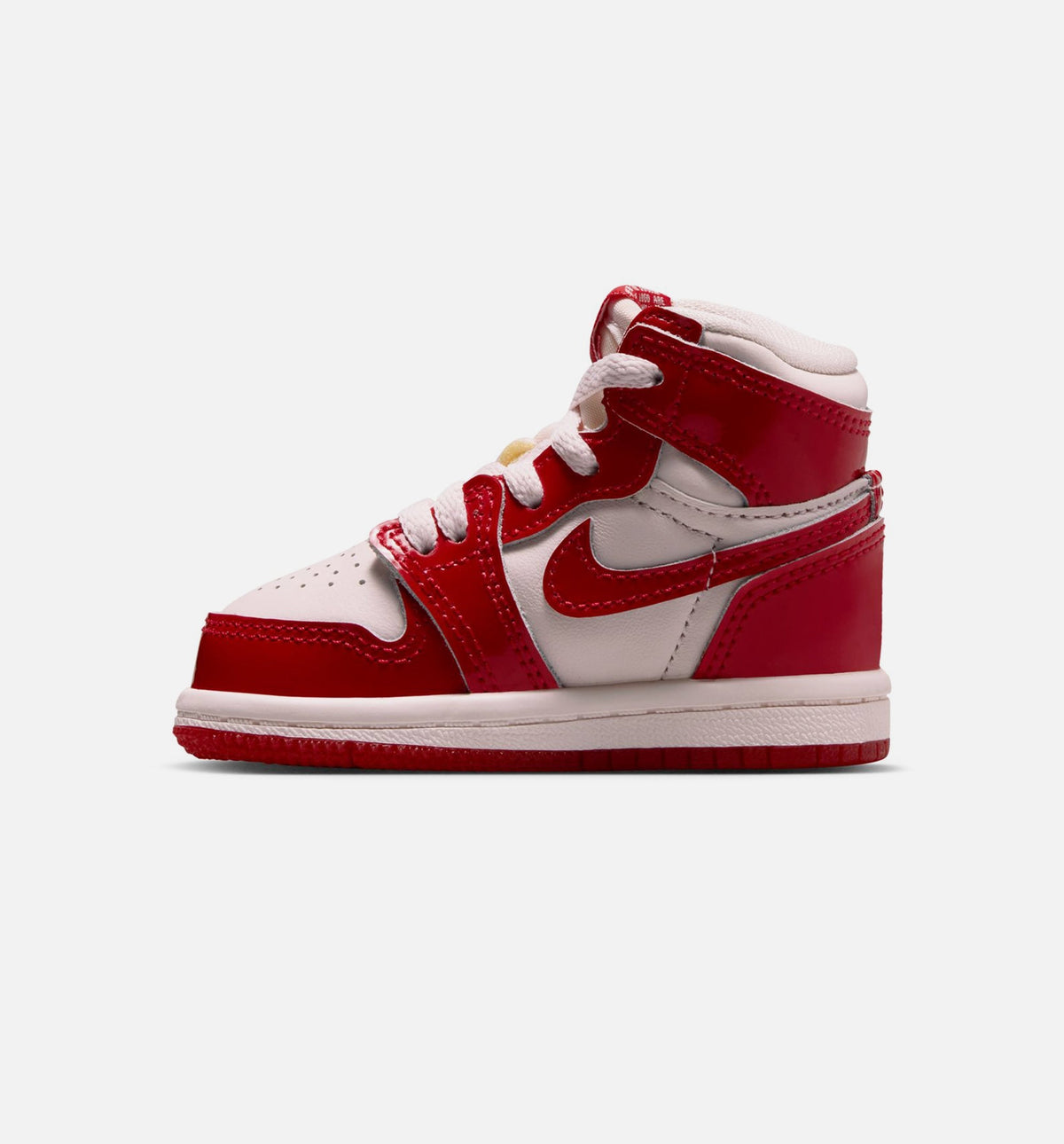 Air Jordan 1 Retro High OG Nails and Grails | Infant/Toddler Lifestyle Shoe | Varsity Red/Metallic Silver
