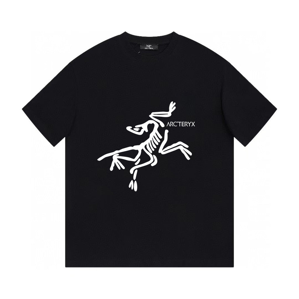 Arc'teryx Large White Bird Skeleton Logo Short‑Sleeve T‑Shirt Unisex