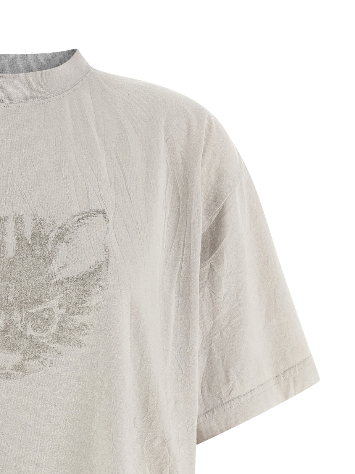 Balenciaga White Cotton Women's T-Shirt