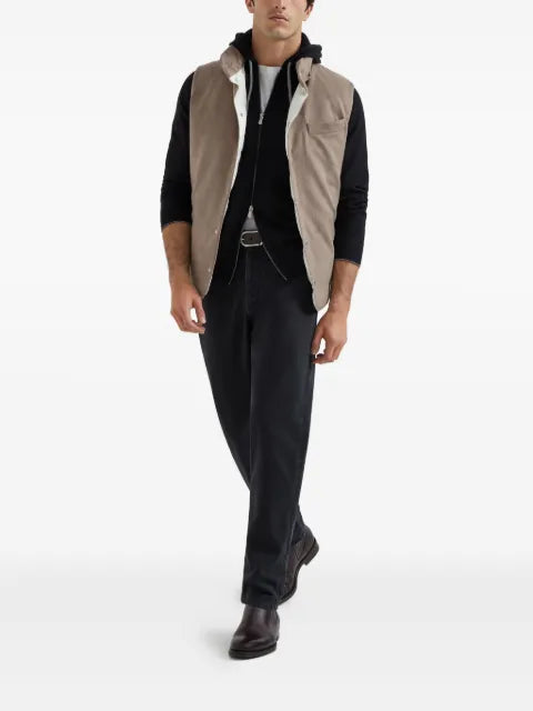 Brunello Cucinelli zip-front cashmere hoodie