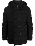 Moorer long-sleeve padded down jacket