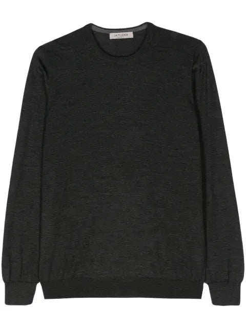 Fileria fine-knit brushed jumper