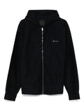 Givenchy zipped hoodie in monogram 72 jacquard