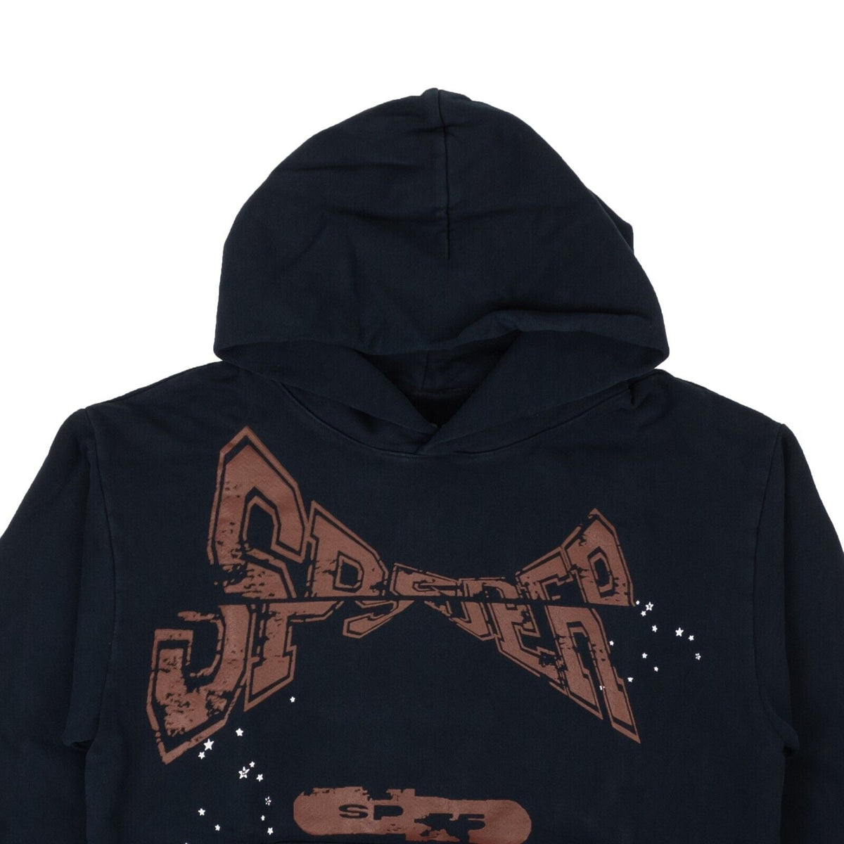 Navy Blue/Brown Motocross Hoodie