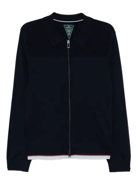 PS Paul Smith merino zip cardigan