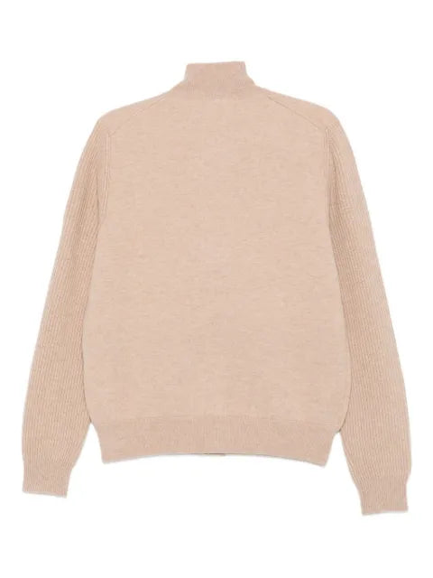 Lardini ribbed-cuff cardigan