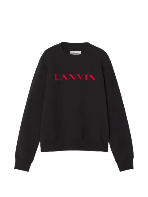 Lanvin embroidered cotton sweatshirt