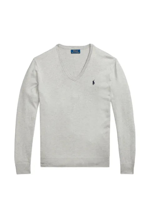 Polo Ralph Lauren V-neck logo-embroidered sweater