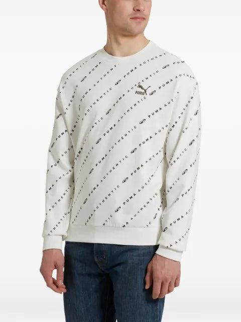 PUMA logo-print sweatshirt