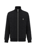 Philipp Plein padded tracksuit jacket biker monogram