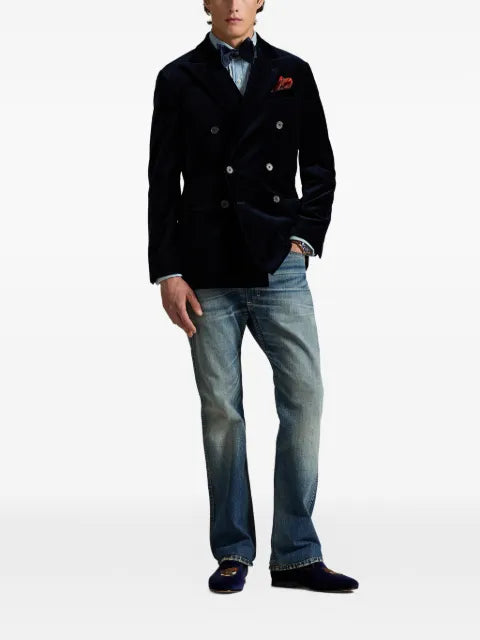 Polo Ralph Lauren Velvet double-breasted blazer