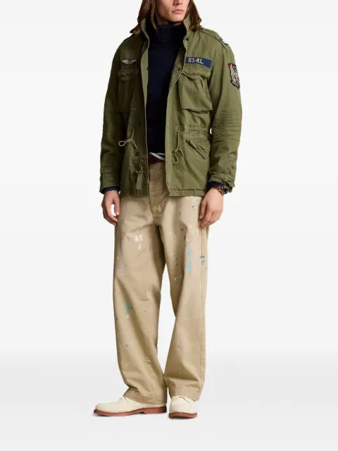 Polo Ralph Lauren patch-embellished field jacket