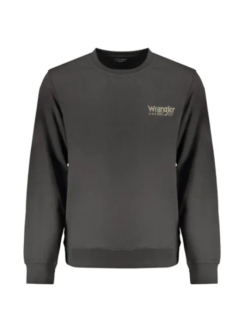 Wrangler logo-embroidered crew-neck sweatshirt