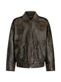 Dolce & Gabbana bull leather jacket
