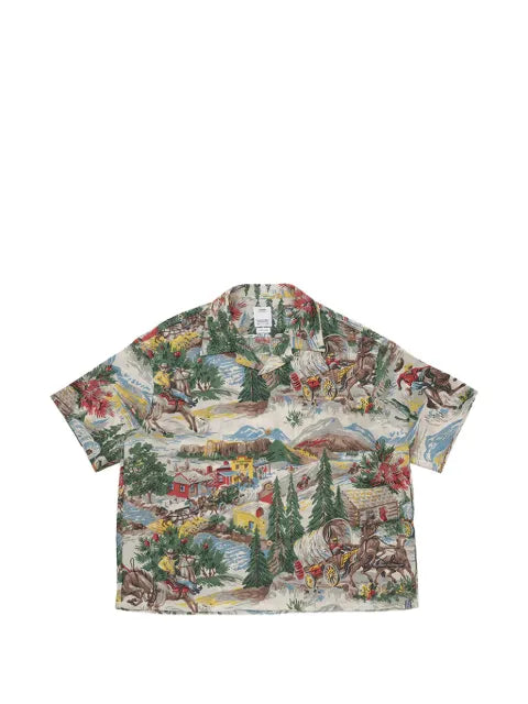 visvim Crosby graphic-print shirt