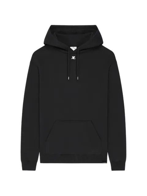 Courrèges front-logo hoodie