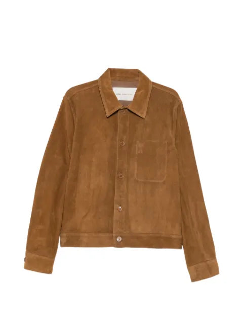 AMI Paris  Ami de Coeur brown jacket