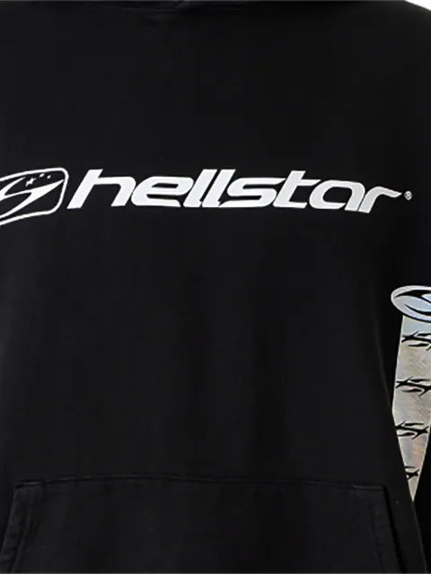 HELLSTAR Marathon logo-print hoodie