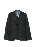 ETRO check-pattern single-breasted blazer