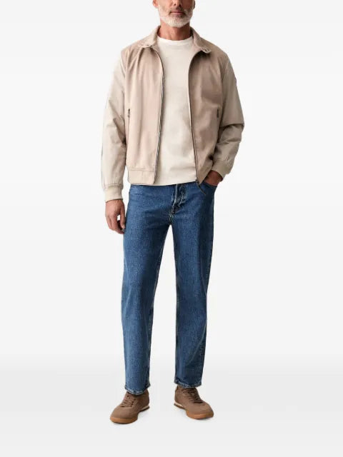 Joop! panelled zip-up jacket