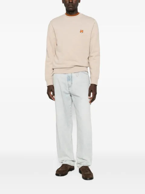Maison Kitsuné Fox Head-patch sweatshirt