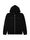 Pleasures graphic-print zip-up hoodie
