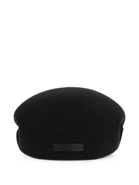 Manière De Voir Amos baseball cap in black wool