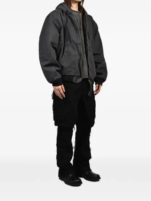 Troubled Waters Gas Mask hooded jacket