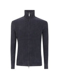RRD Rave ribbed-knit zip-up sweater
