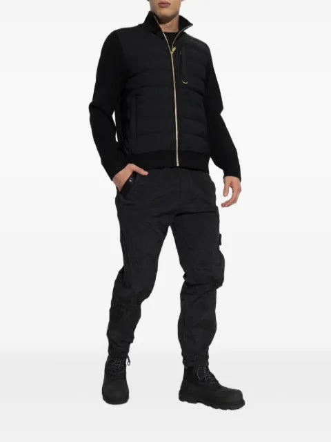 Moose Knuckles quilted front sweater