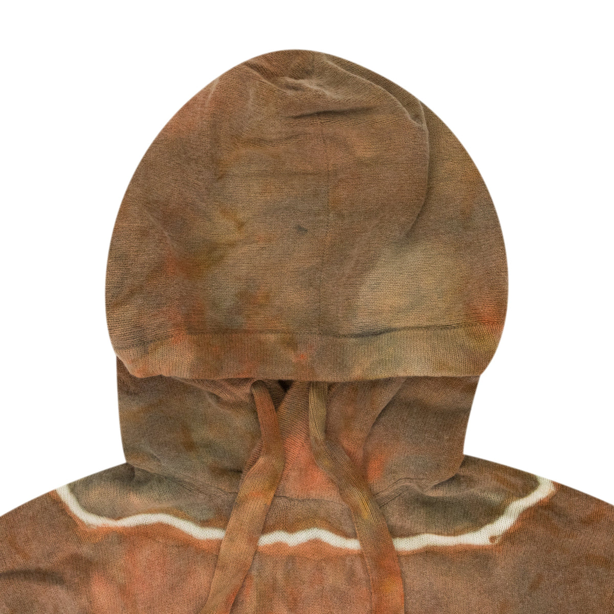 Orange Tie Dye Hoodie