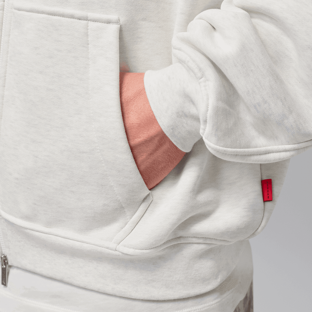 Air Jordan Flight Faux Fur Full-Zip Hoodie