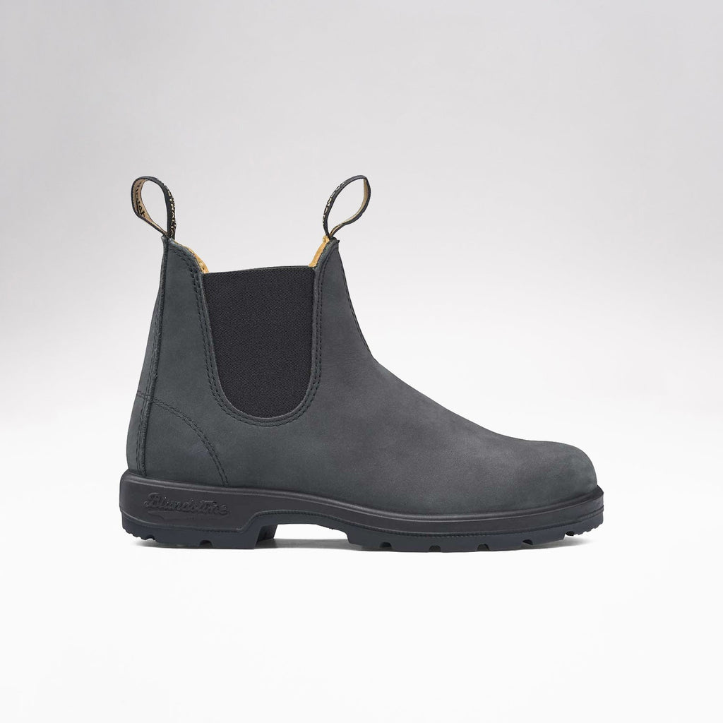 Blundstone 587 Rustic Leather Boot: Black