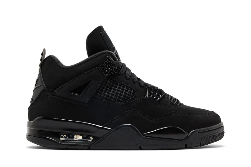 Air Jordan 4 Retro 'Black Cat' 2025 – All-Black Stealth Sneaker Built for the Fearless