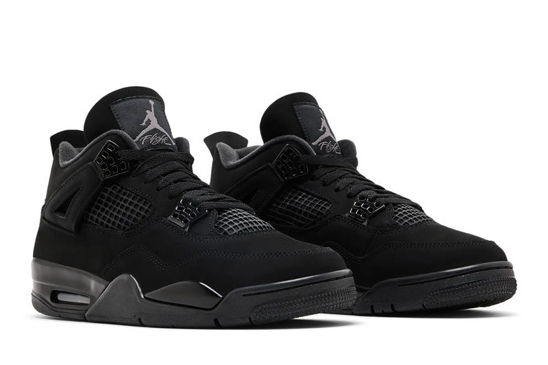 Air Jordan 4 Retro 'Black Cat' 2025 – All-Black Stealth Sneaker Built for the Fearless