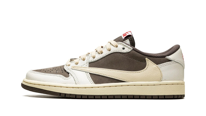Travis Scott x Air Jordan 1 Low SP OG 'Reverse Mocha' – Cactus Jack Collab in Earth Tones with Reverse Swoosh