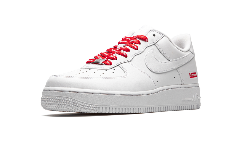 Supreme x Nike Air Force 1 Low "Mini Box Logo" White (CU9225-100)