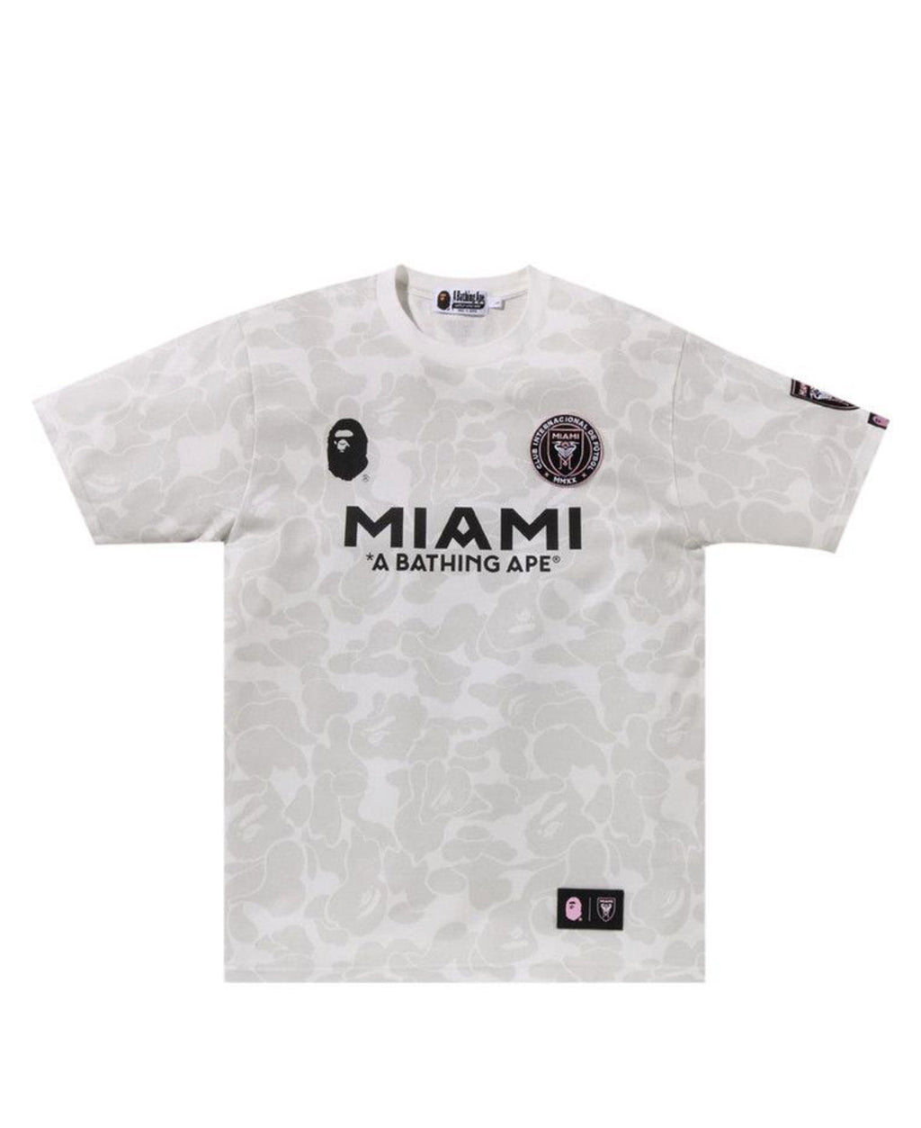 Inter Miami x BAPE CF Camo Tee White