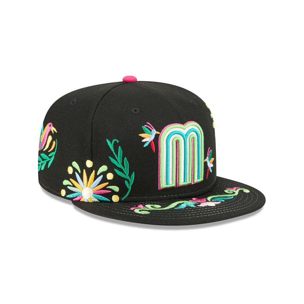New Era 5950 WBC Mexico Latin Embroidered Fitted Hat