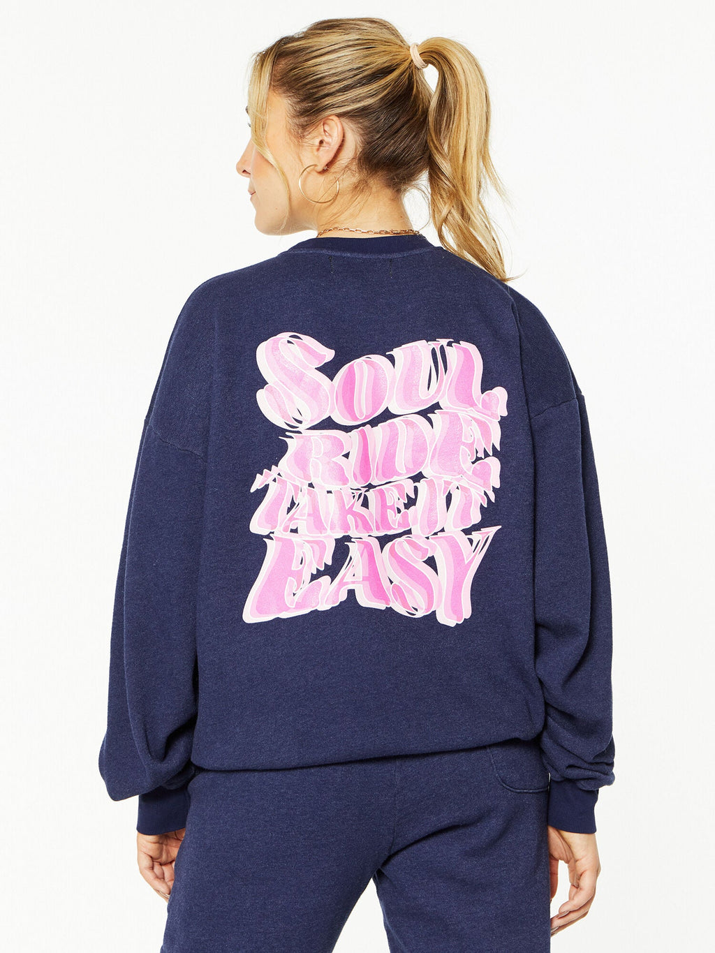 SAM CREW NECK NAVY