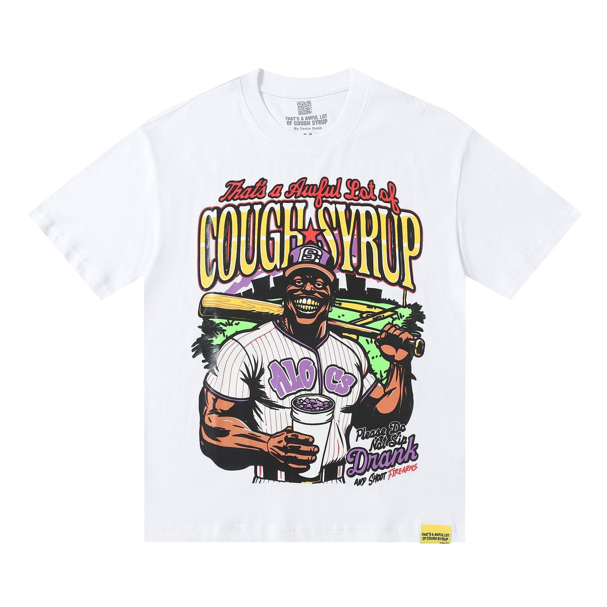 THAT'S A AWFUL LOT OF COUGH SYRUP Baseball Graphic T-Shirt