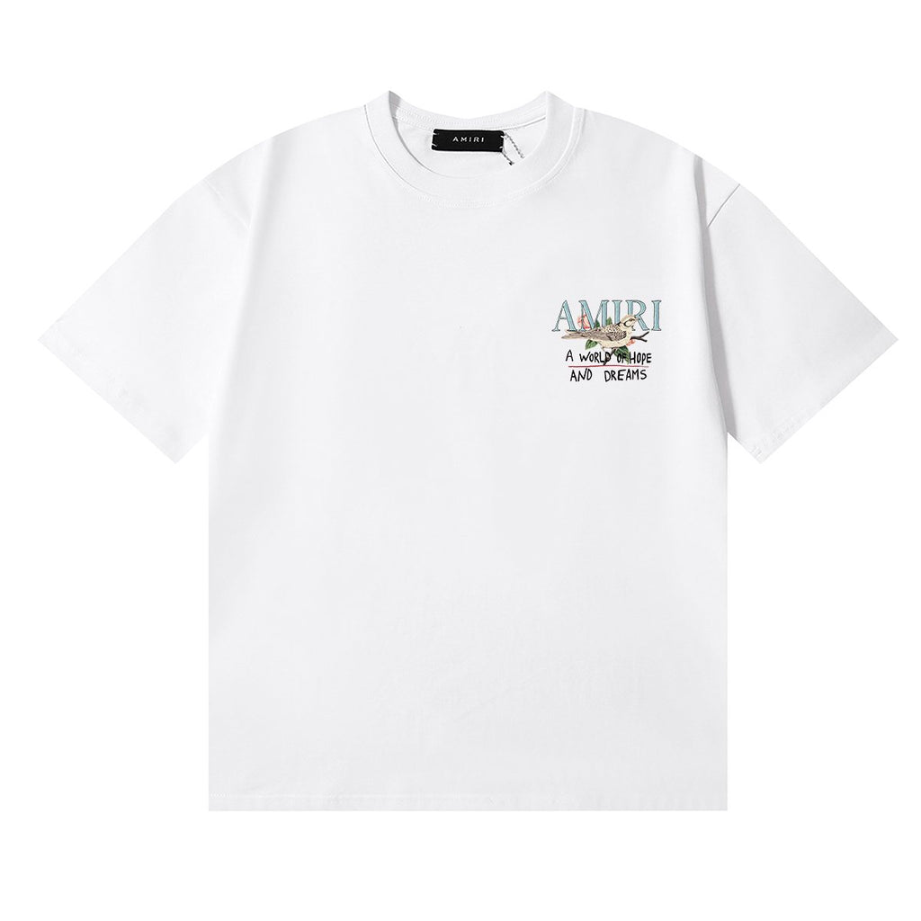 AMIRI Hope and Dreams Bird Graphic T-Shirt