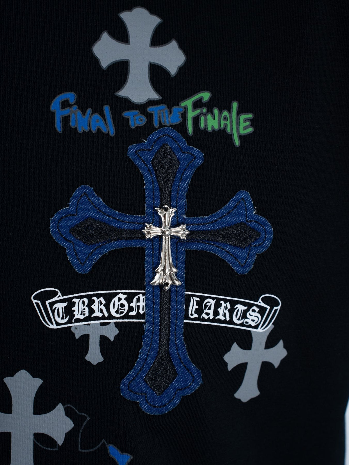 Chrome Hearts Cross Graphic Short-Sleeve T-Shirt