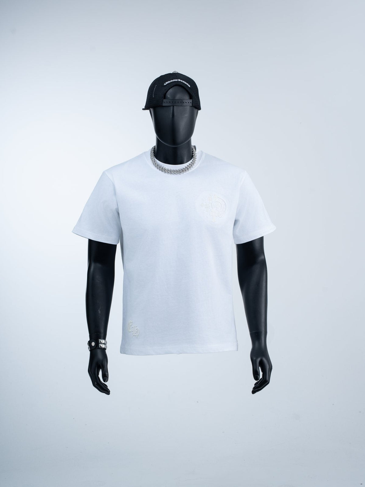 Chrome Hearts Cross Star Graphic Short-Sleeve T-Shirt