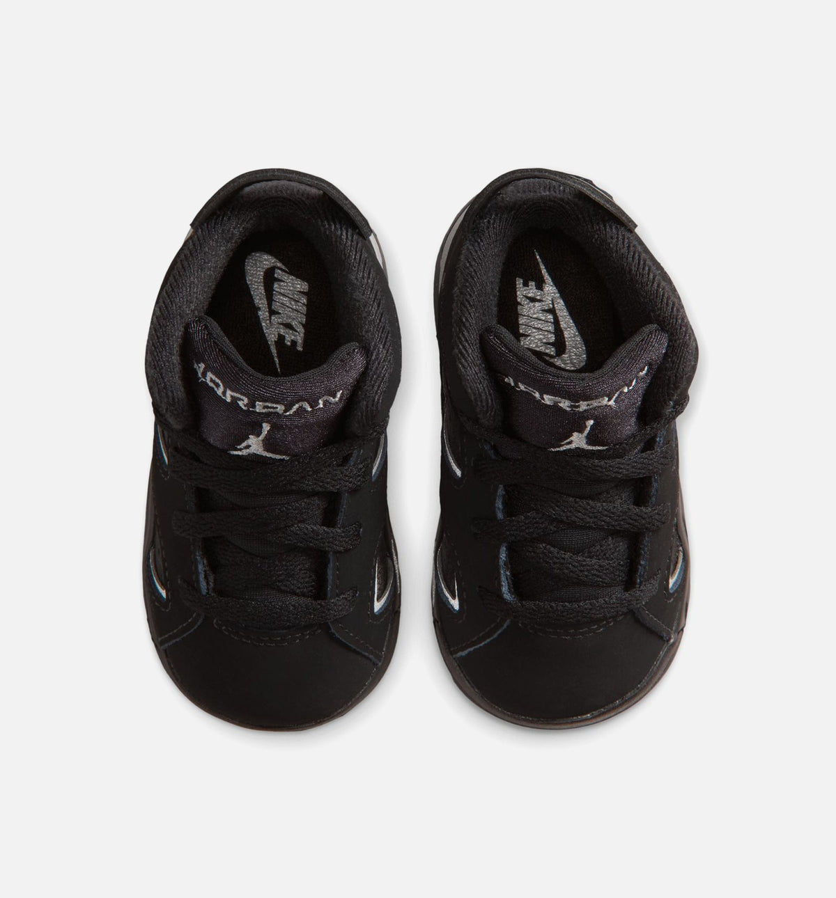 Air Jordan 6 Cap & Gown Infant/Toddler Lifestyle Shoes - Black/Reflective Silver/Black