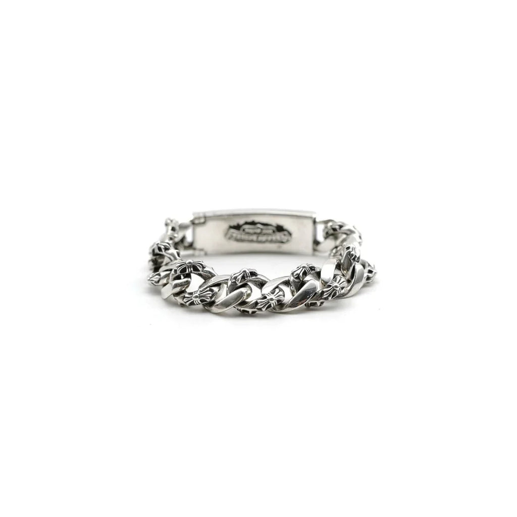 Chrome Hearts DAGGER ID FANCY LINK CLIP BRACELET 9