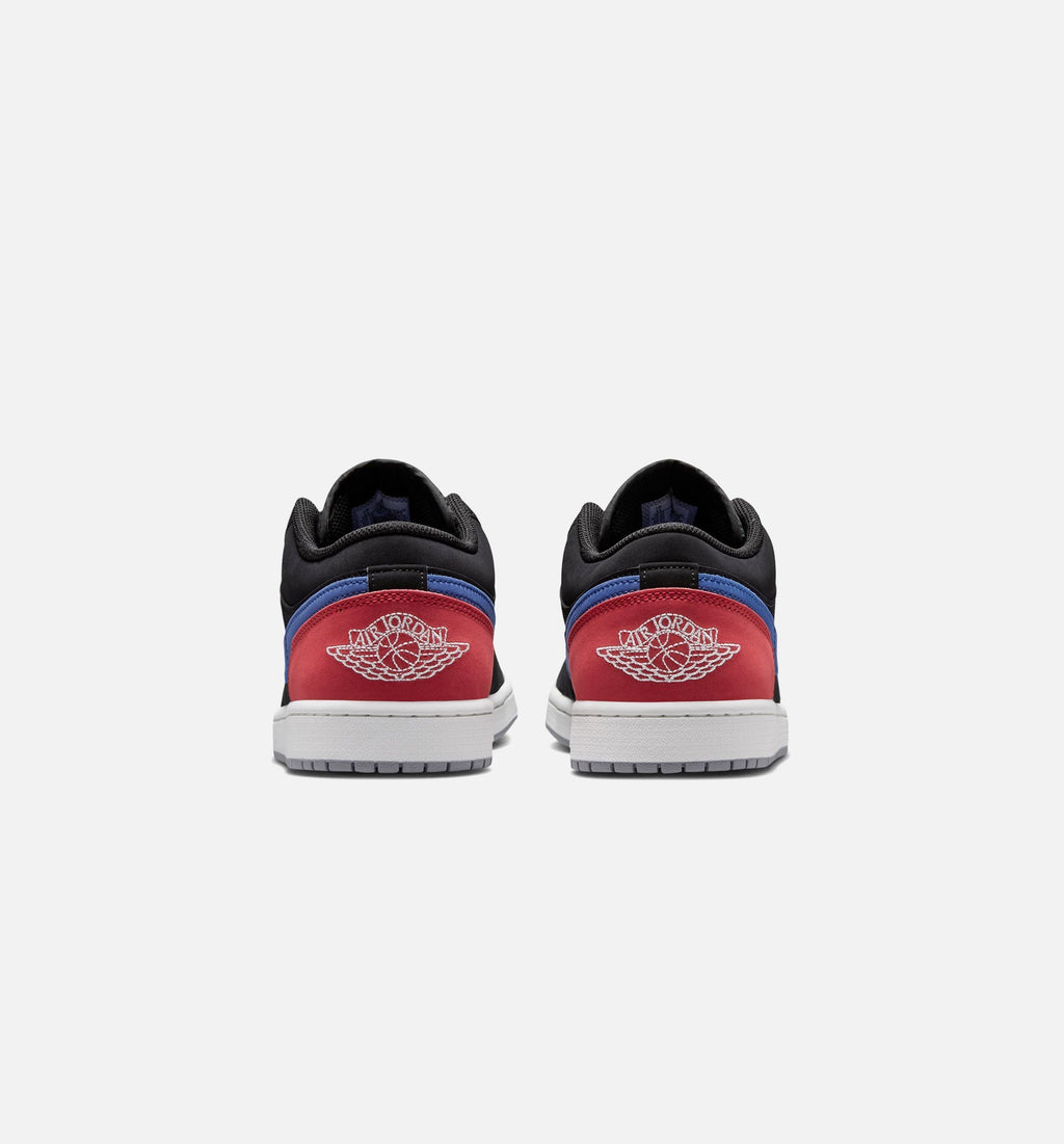 Air Jordan 1 Low Men's Lifestyle Shoes – Black/Summit White/True Blue/Varsity Red