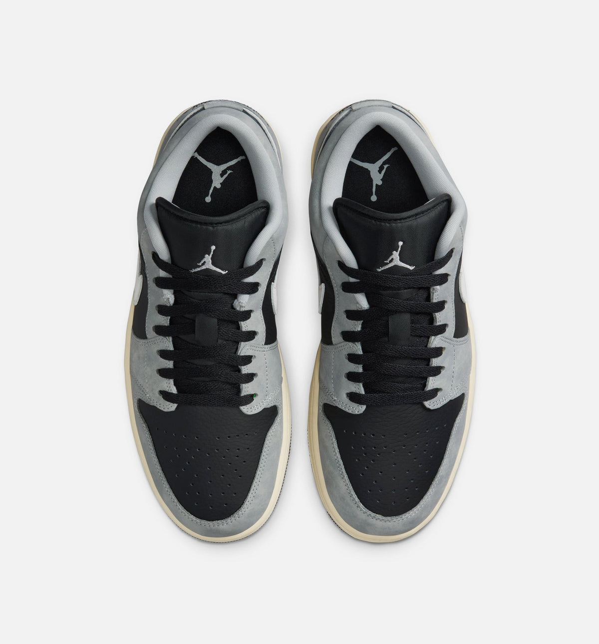 Air Jordan 1 Low SE Men's Lifestyle Shoes - Light Smoke Grey / White / Off Noir