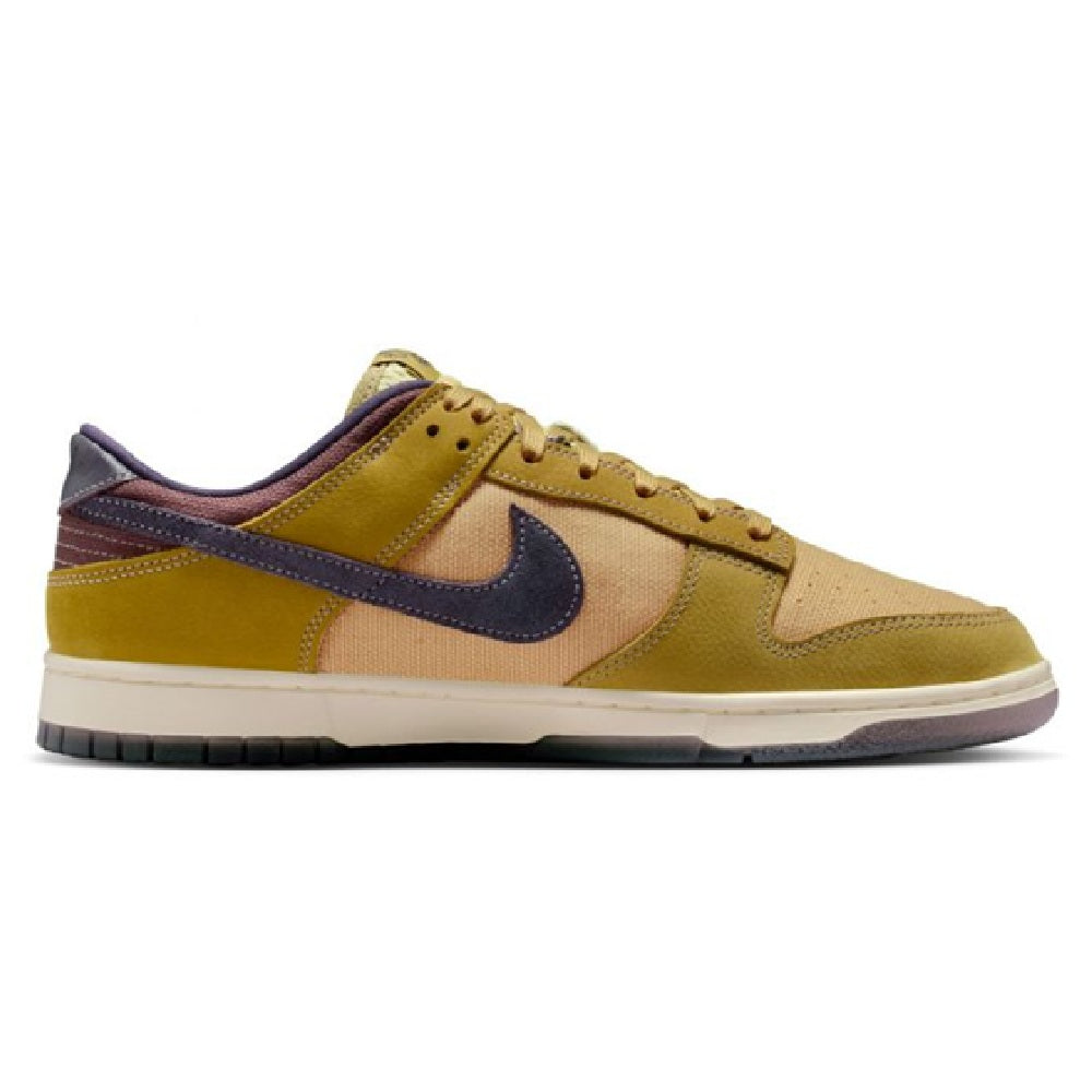Men's Nike Dunk Low Retro SE Buff Gold/Dark Raisin (IB6752 700)